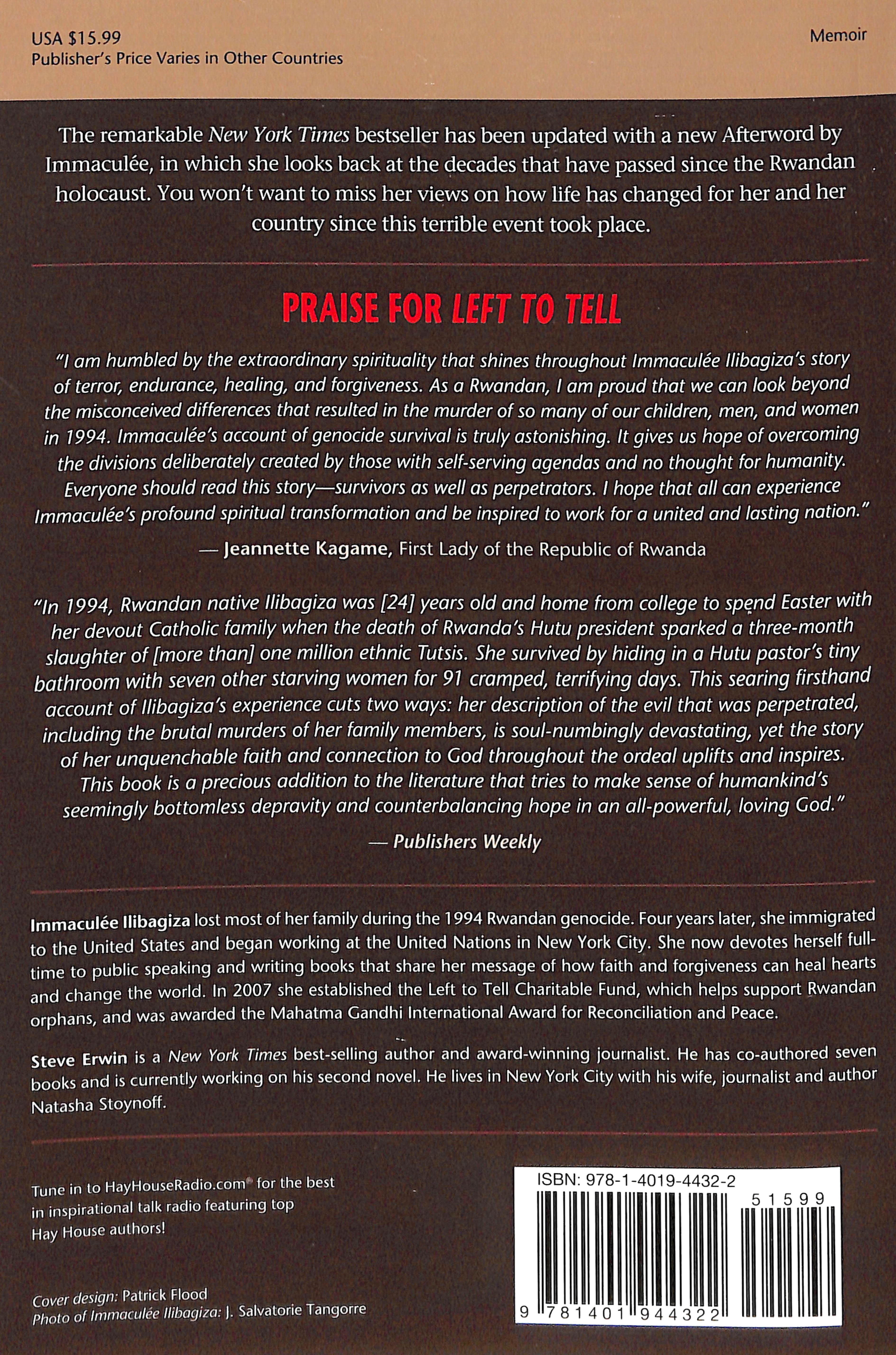 Left to Tell: Discovering God Amidst the Rwandan Holocaust