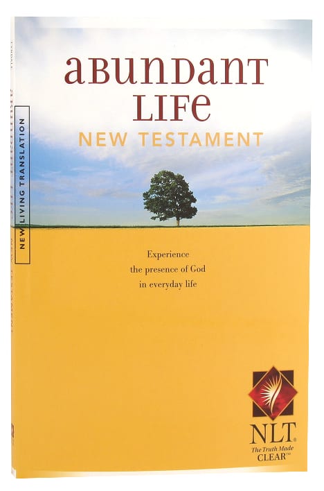 NLT Abundant Life New Testament (Black Letter Edition)