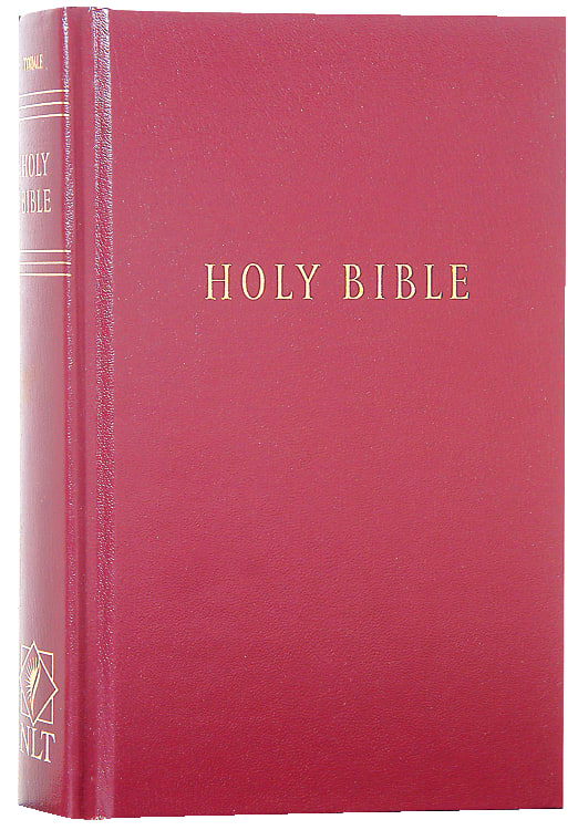 NLT Pew Bible Burgundy (Black Letter Edition)