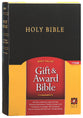 NLT Gift & Award Bible Black (Red Letter Edition)