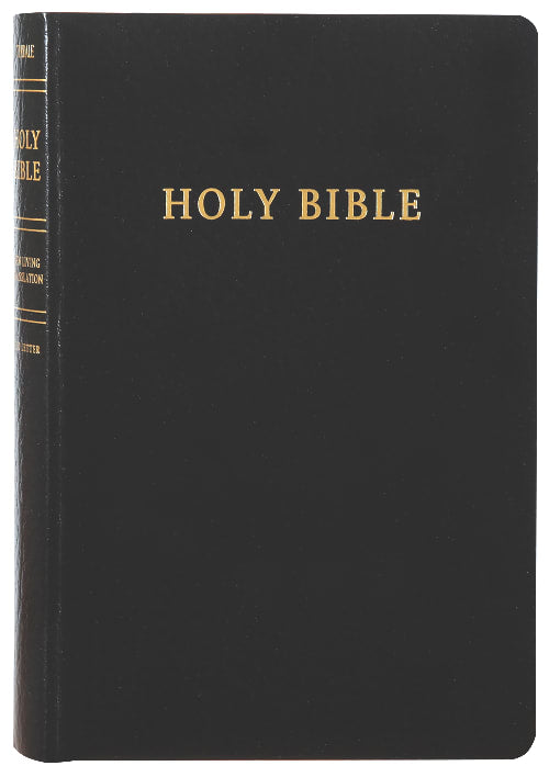 NLT Gift & Award Bible Black (Red Letter Edition)