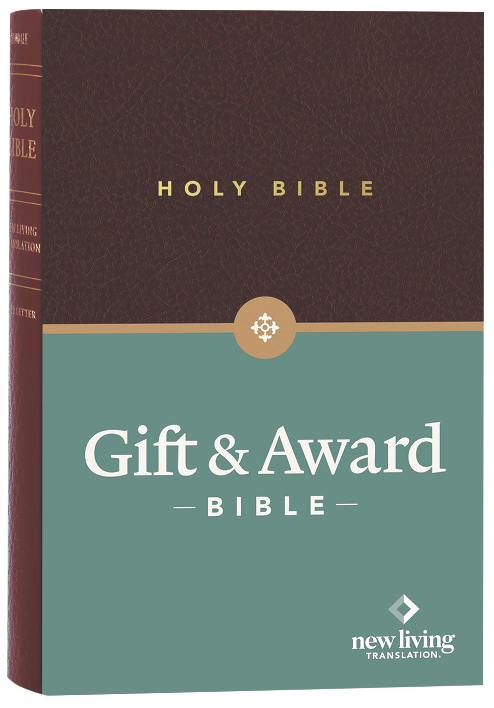 NLT Gift & Award Burgundy Bible (Red Letter Edition)