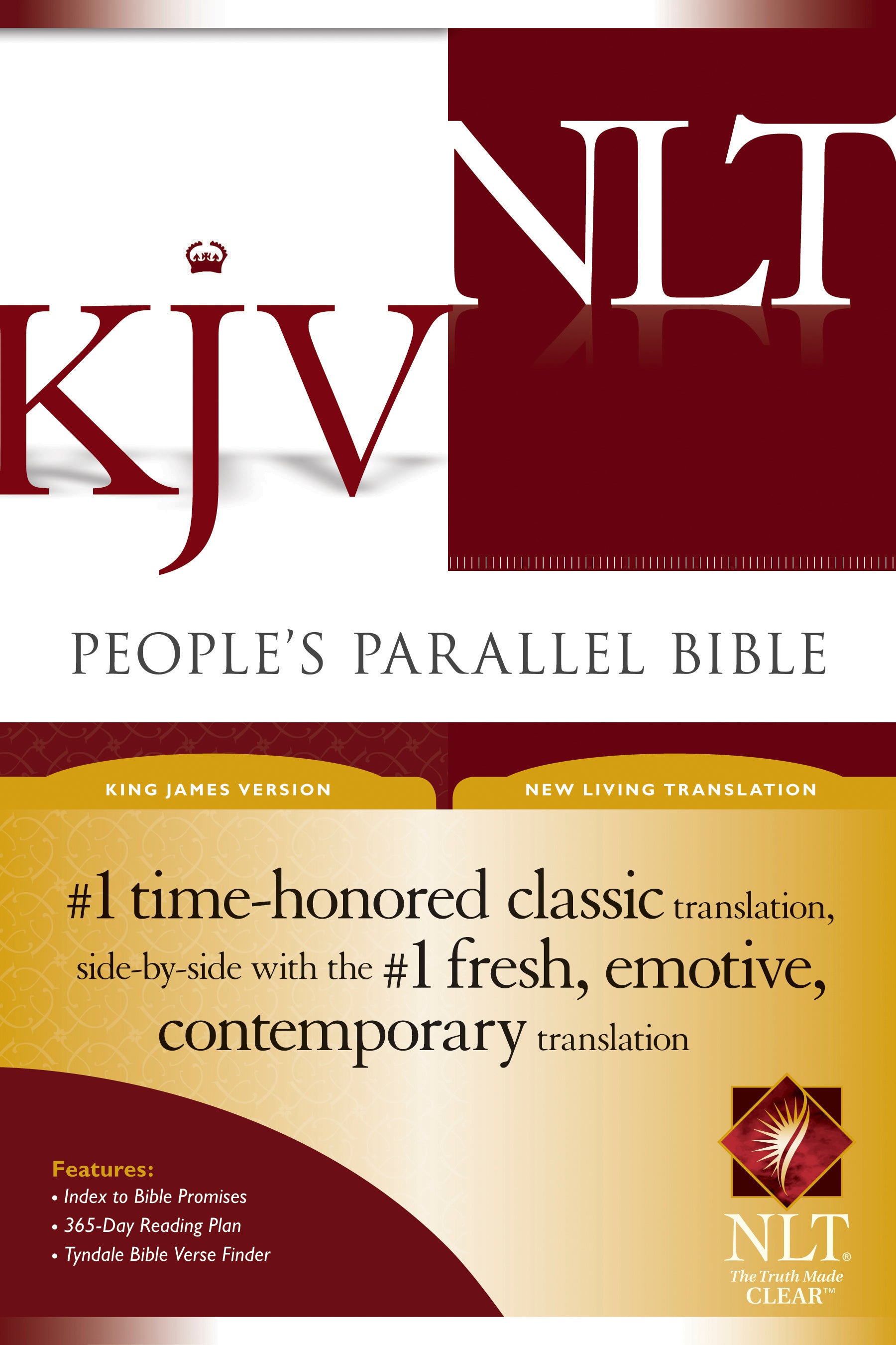 NLT KJV People's Parallel Bible (Black Letter Edition)