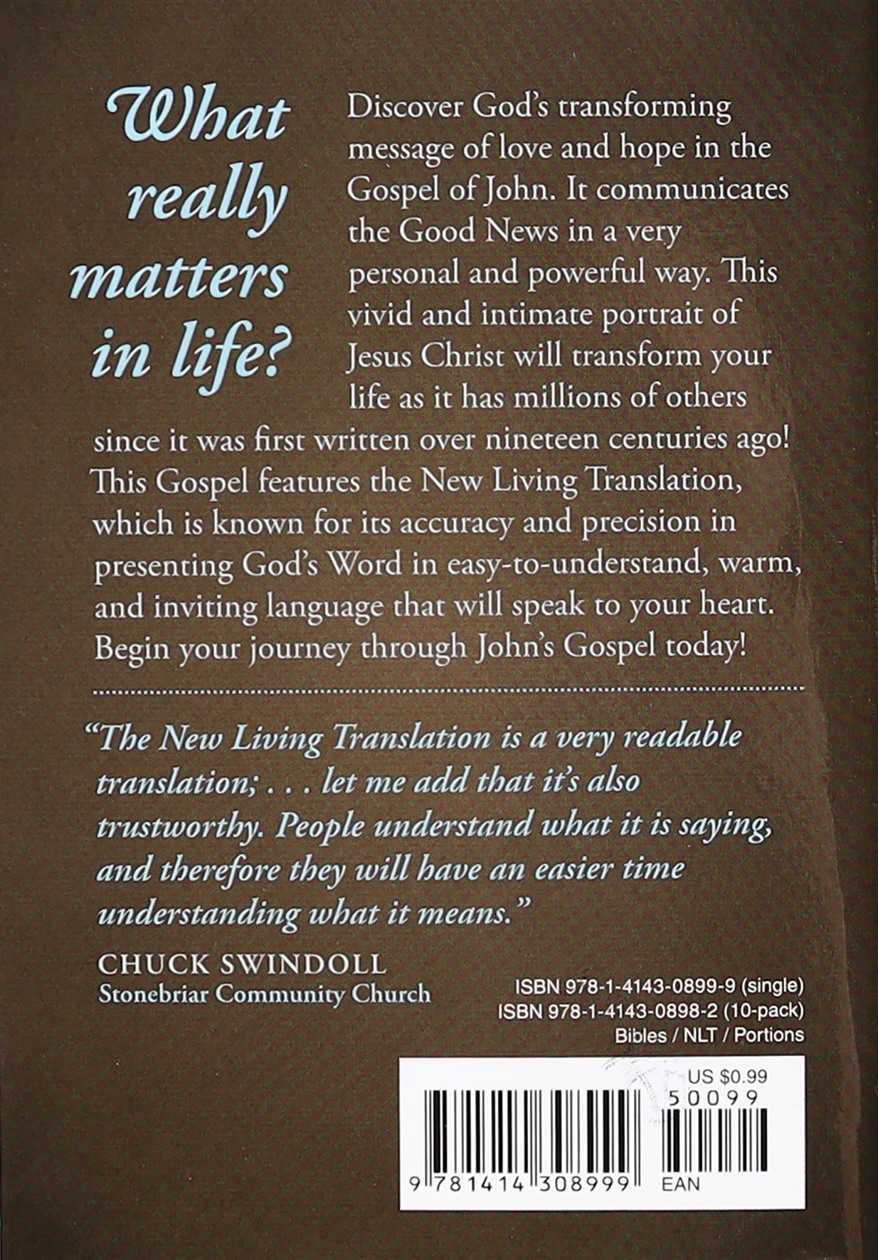NLT Gospel of John