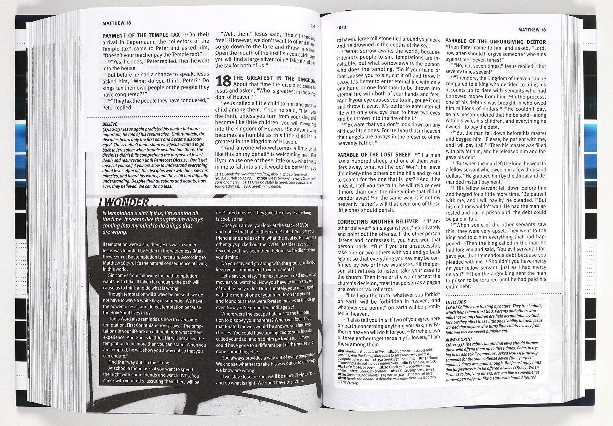 NLT Teen Life Application Study (Black Letter Edition)