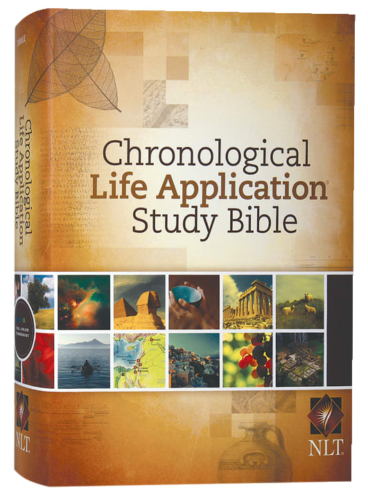 NLT Chronological Life Application Study Bible (Black Letter Edition)
