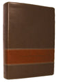 NLT Chronological Life Application Study Bible Brown/Tan (Black Letter Edition)