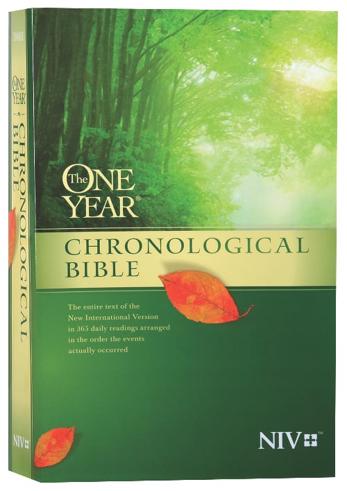 NIV One Year Chronological Bible (Black Letter Edition)