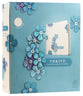 NLT Thrive Creative Journaling Devotional Bible Blue Flowers (Black Letter Edition)