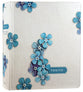 NLT Thrive Creative Journaling Devotional Bible Blue Flowers (Black Letter Edition)