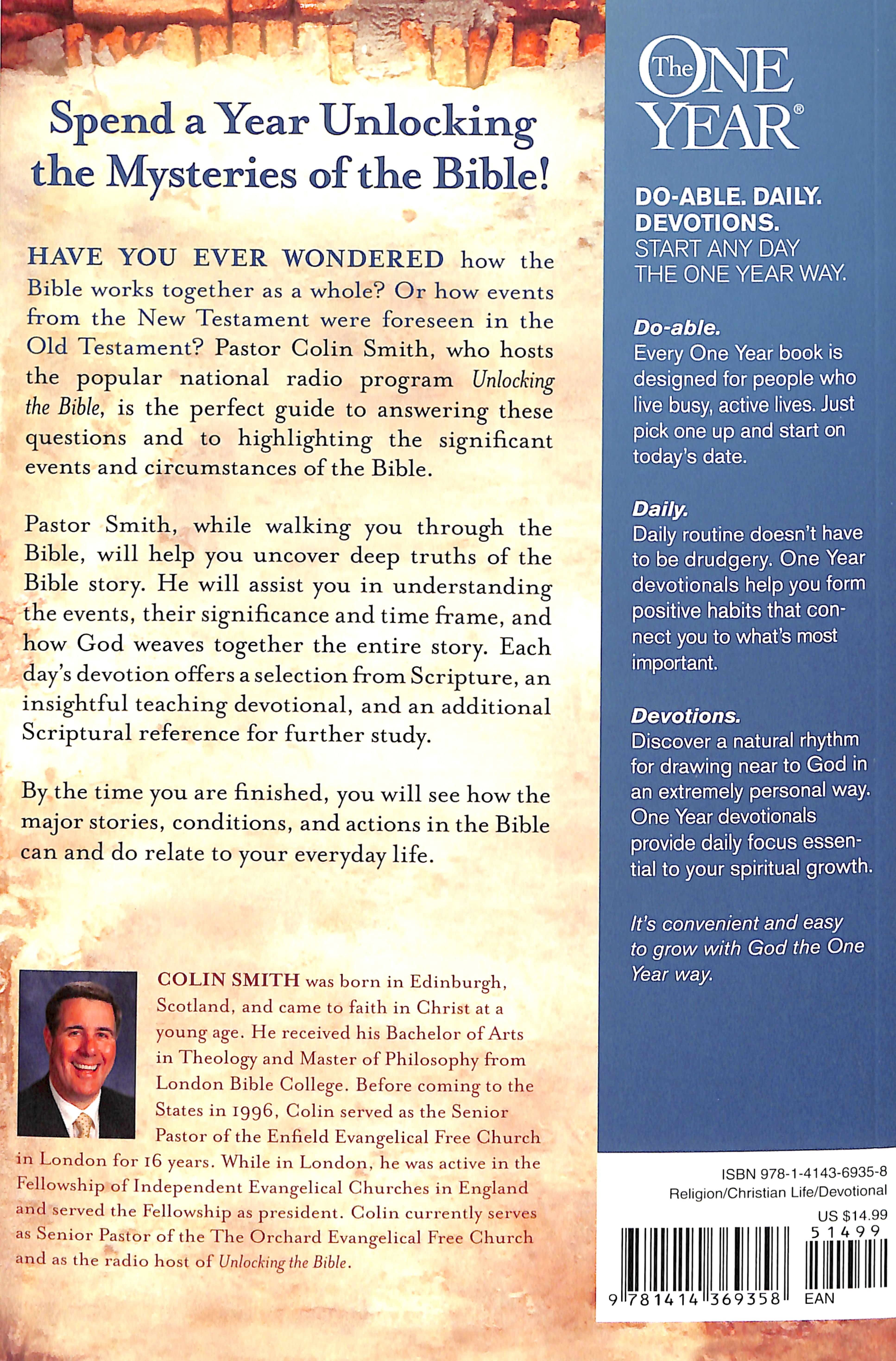 The One Year Unlocking the Bible Devotional
