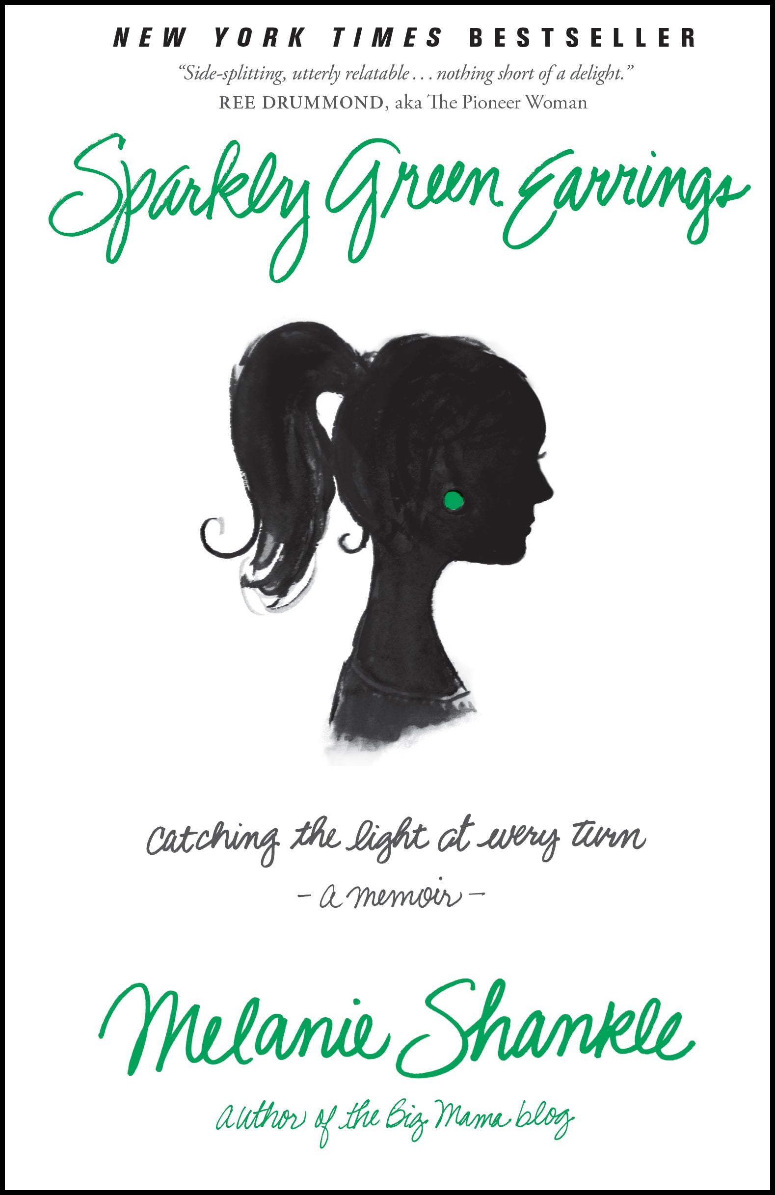 Sparkly Green Earrings