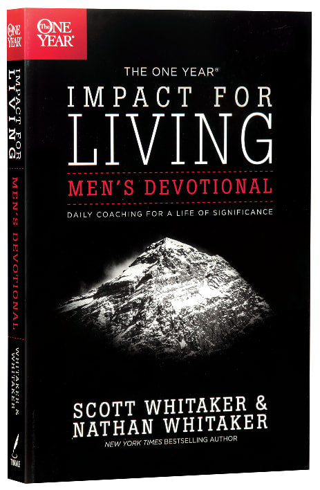 The One Year Impact For Living (Men's Devotional)