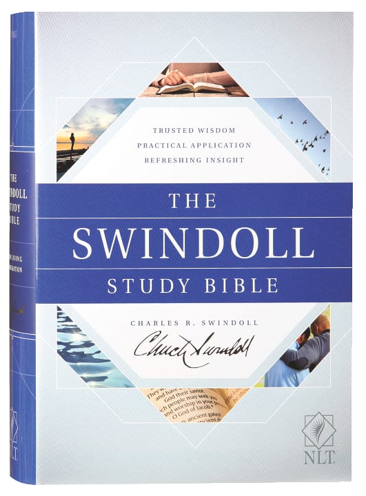 NLT Swindoll Study Bible (Black Letter Edition)