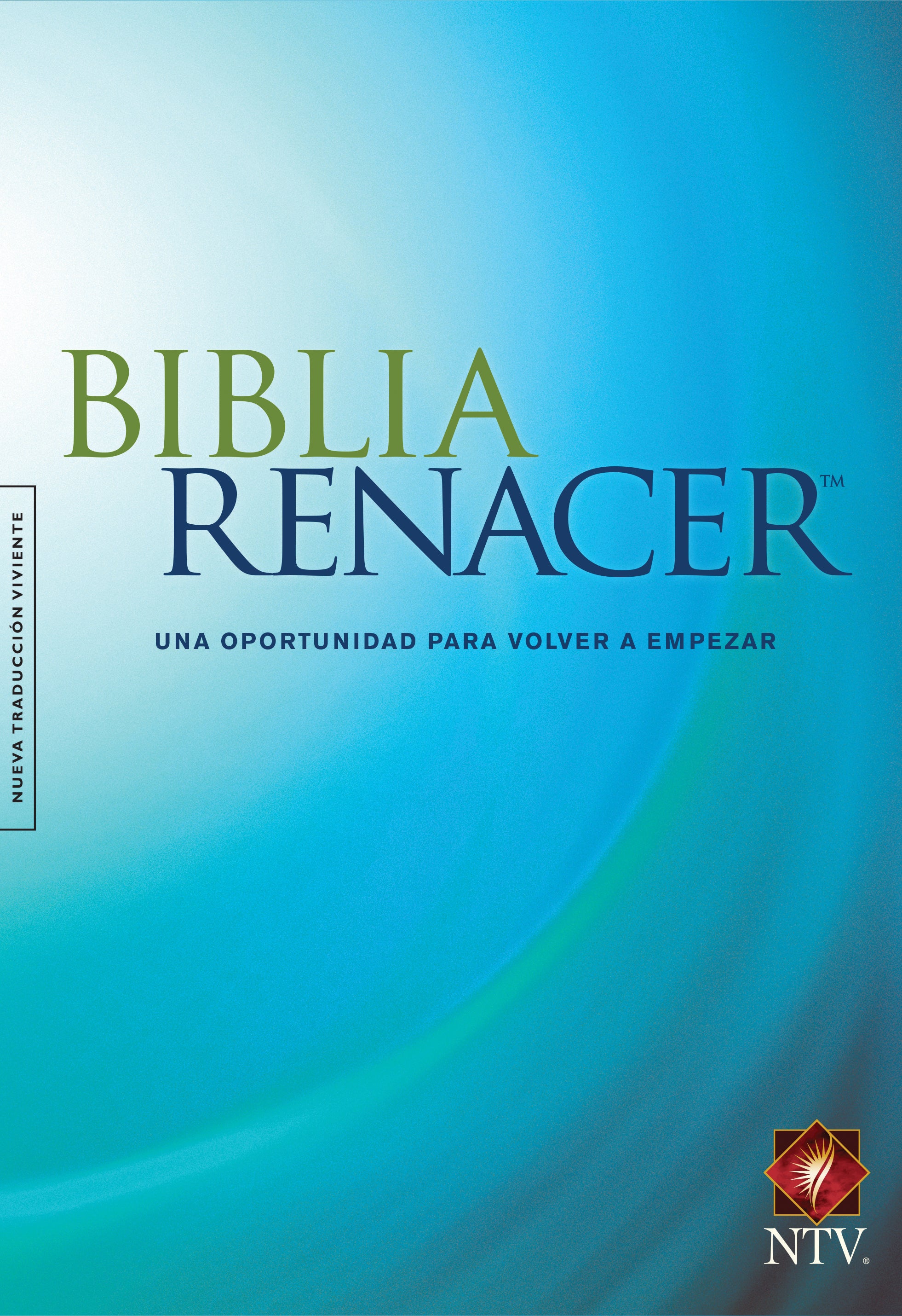 Ntv Biblia Renacer Blue (Black Letter Edition)