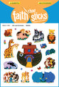 Ark and Animals (6 Sheets, 108 Stickers) (Stickers Faith That Sticks Series)