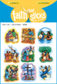 Life of Christ (6 Sheets, 54 Stickers) (Stickers Faith That Sticks Series)
