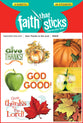 Giving Thanks to the Lord (6 Sheets, 36 Stickers) (Stickers Faith That Sticks Series)