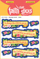 Blessings Scrolls (6 Sheets, 48 Stickers) (Stickers Faith That Sticks Series)