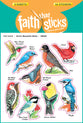 God's Beautiful Birds (6 Sheets, 54 Stickers) (Stickers Faith That Sticks Series)