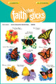 God's Beautiful Butterflies (6 Sheets, 54 Stickers) (Stickers Faith That Sticks Series)
