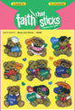 Bears and Hearts (6 Sheets, 78 Stickers) (Stickers Faith That Sticks Series)