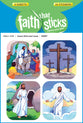 Jesus Died and Lives (6 Sheets, 24 Stickers) (Stickers Faith That Sticks Series)