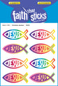 Christian Symbol (6 Sheets, 48 Stickers) (Stickers Faith That Sticks Series)