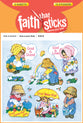 God Loves Kids (6 Sheets, 72 Stickers) (Stickers Faith That Sticks Series)