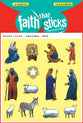 Jesus is Born (6 Sheets, 78 Stickers) (Stickers Faith That Sticks Series)