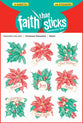 Christmas Poinsettia (6 Sheets, 54 Stickers) (Stickers Faith That Sticks Series)