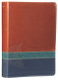 NLT Swindoll Study Bible Brown Teal (Black Letter Edition)