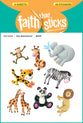 Zoo Adventures! (6 Sheets, 48 Stickers) (Stickers Faith That Sticks Series)