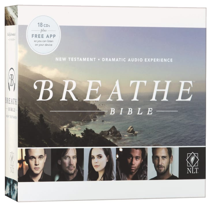 NLT Breathe Audio Bible New Testament (18 Cds)