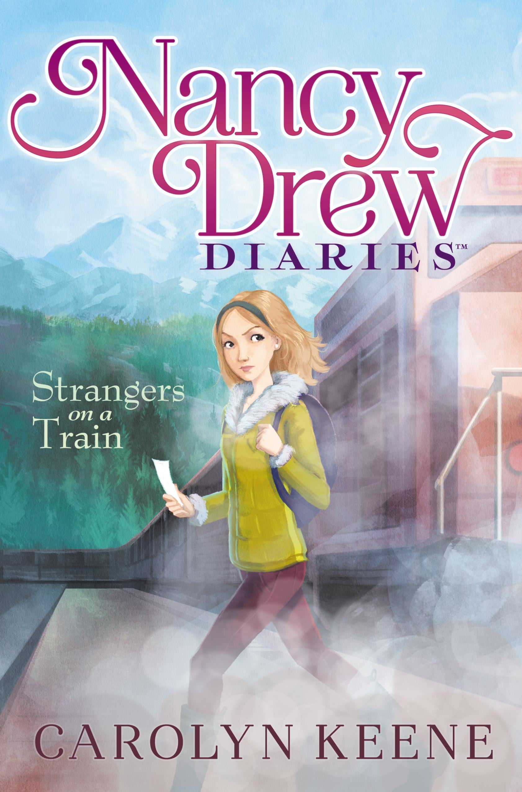 Strangers on a Train (#02 in Nancy Drew Diaries Series)