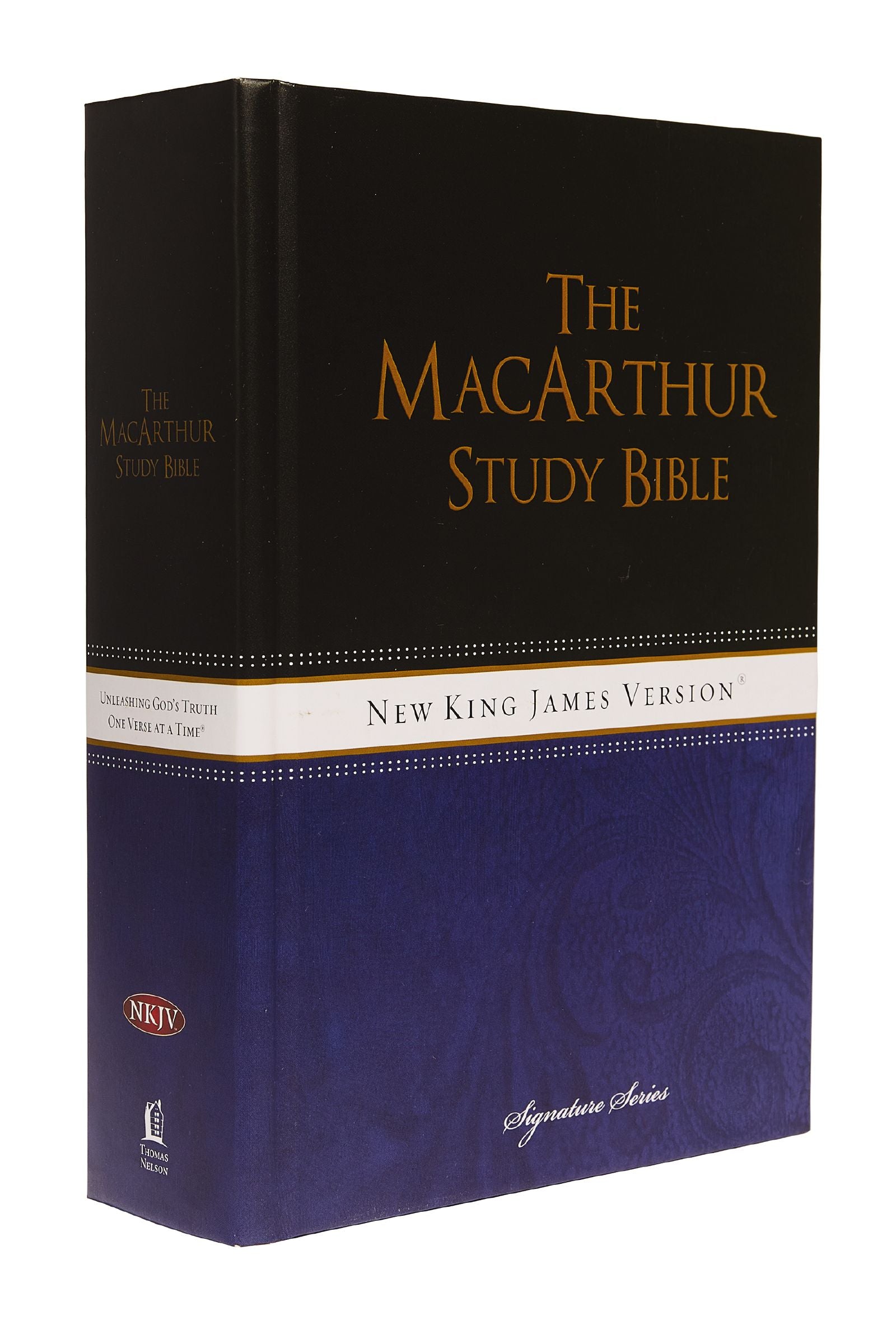 NKJV Macarthur Study Indexed Large Print (Black Letter Edition)