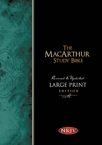 NKJV Macarthur Study Indexed Large Print (Black Letter Edition)