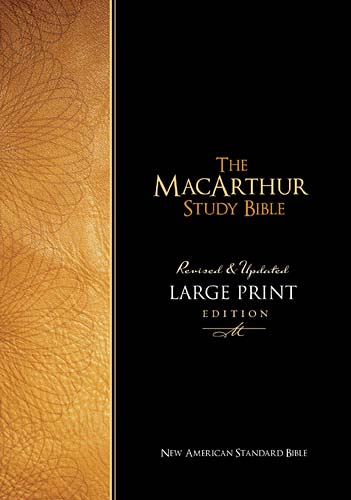 NASB Macarthur Study Bible Large Print