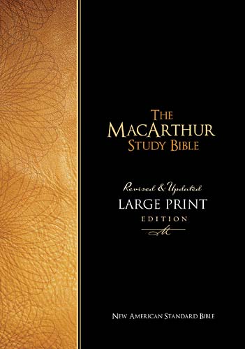 NASB Macarthur Study Bible Indexed Large Print