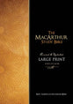 NASB Macarthur Study Bible Large Print Black