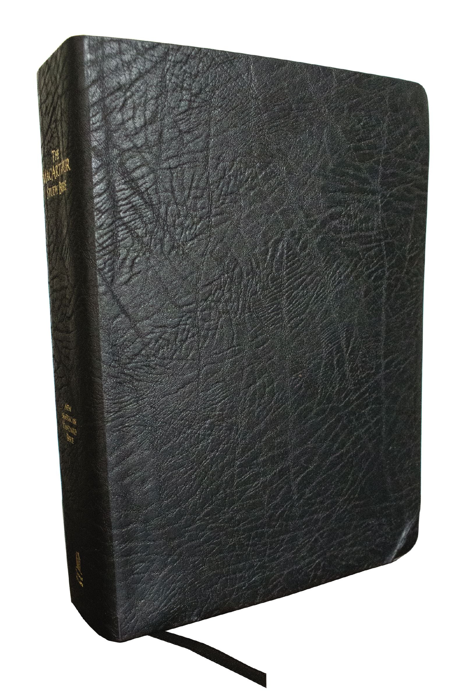 NASB Macarthur Study Bible Indexed Large Print Black
