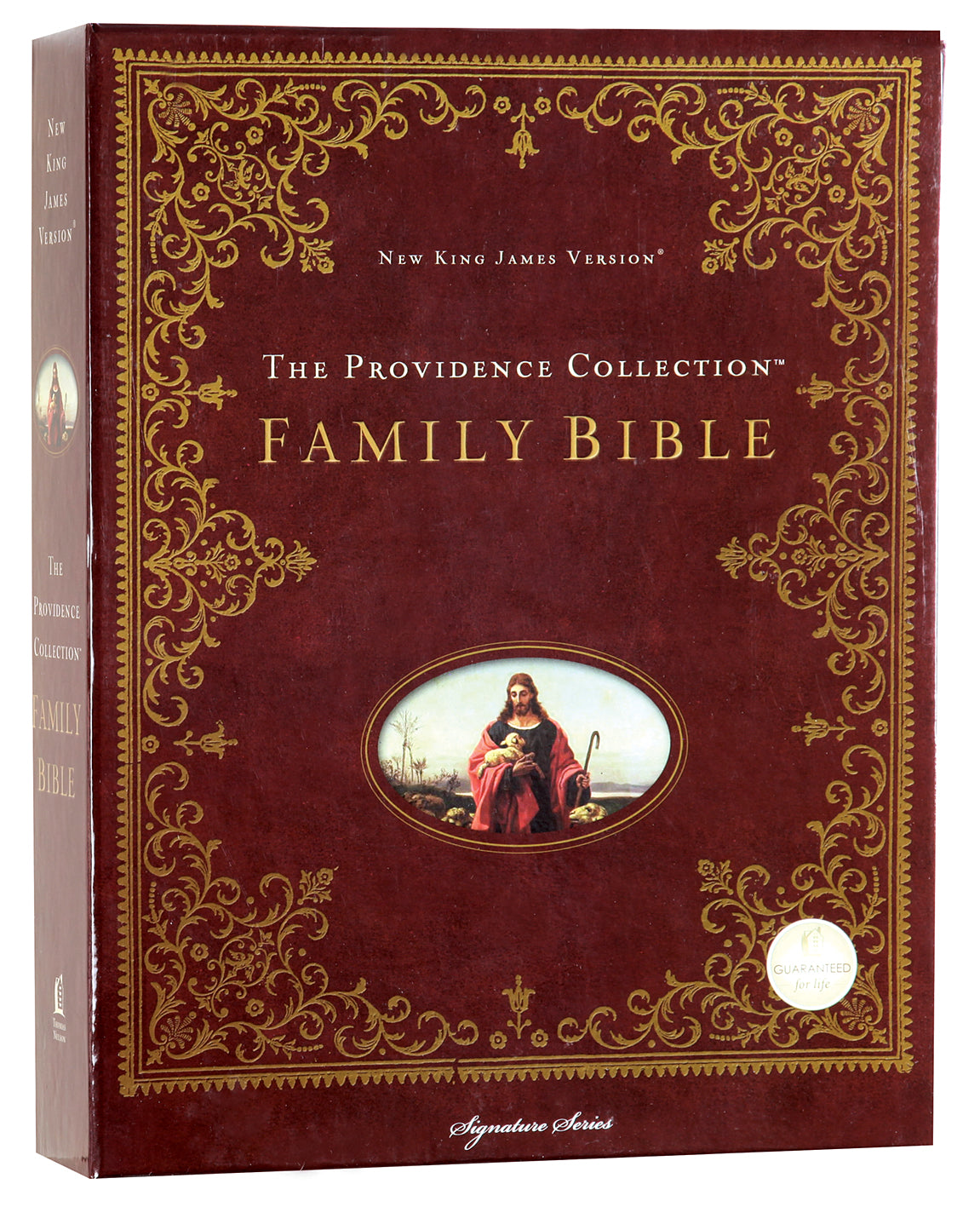 NKJV Providence Collection Family Bible (Black Letter Edition)