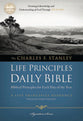 NKJV Charles F Stanley Life Principles Daily Bible (Black Letter Edition)
