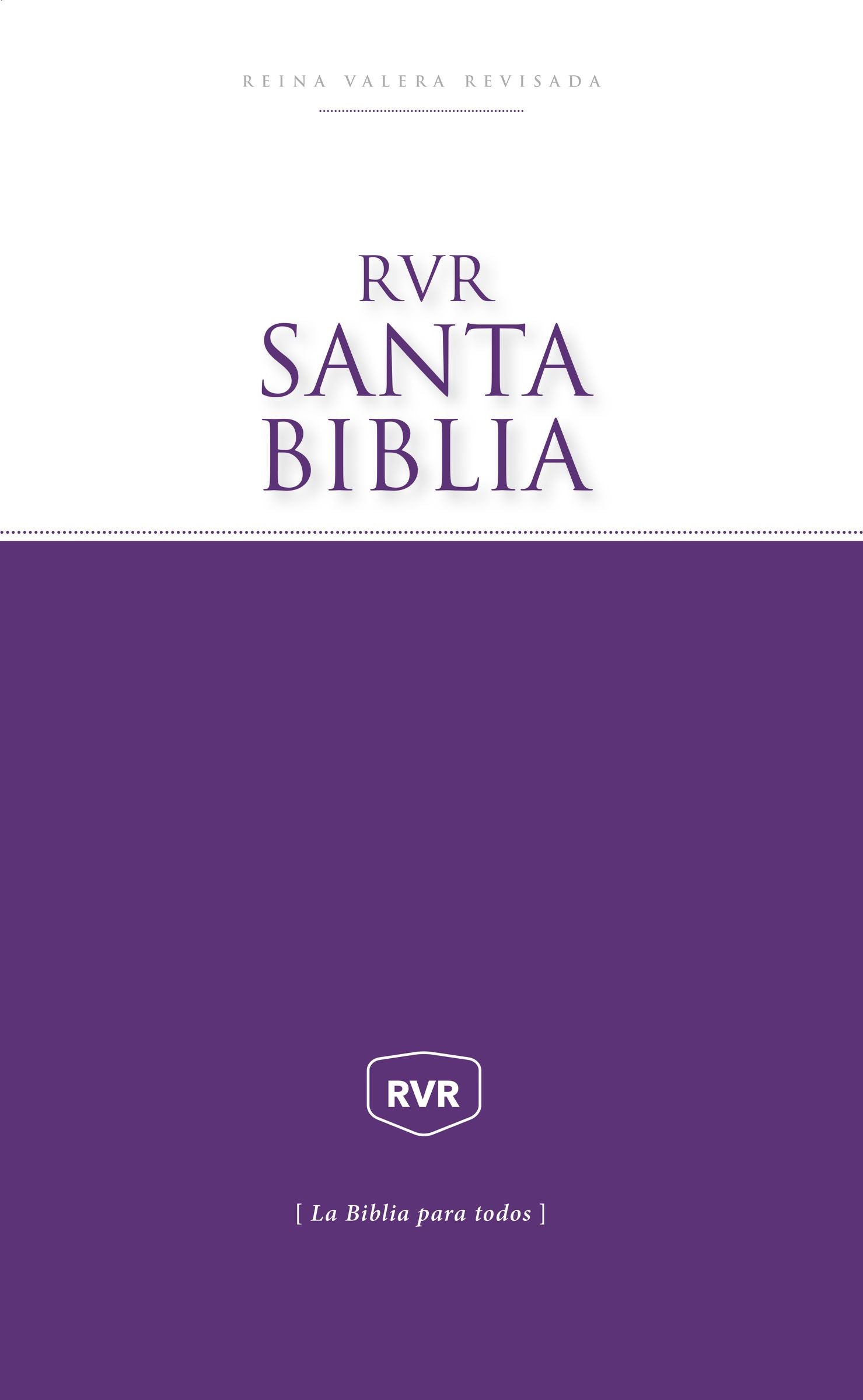 Rvr Santa Biblia