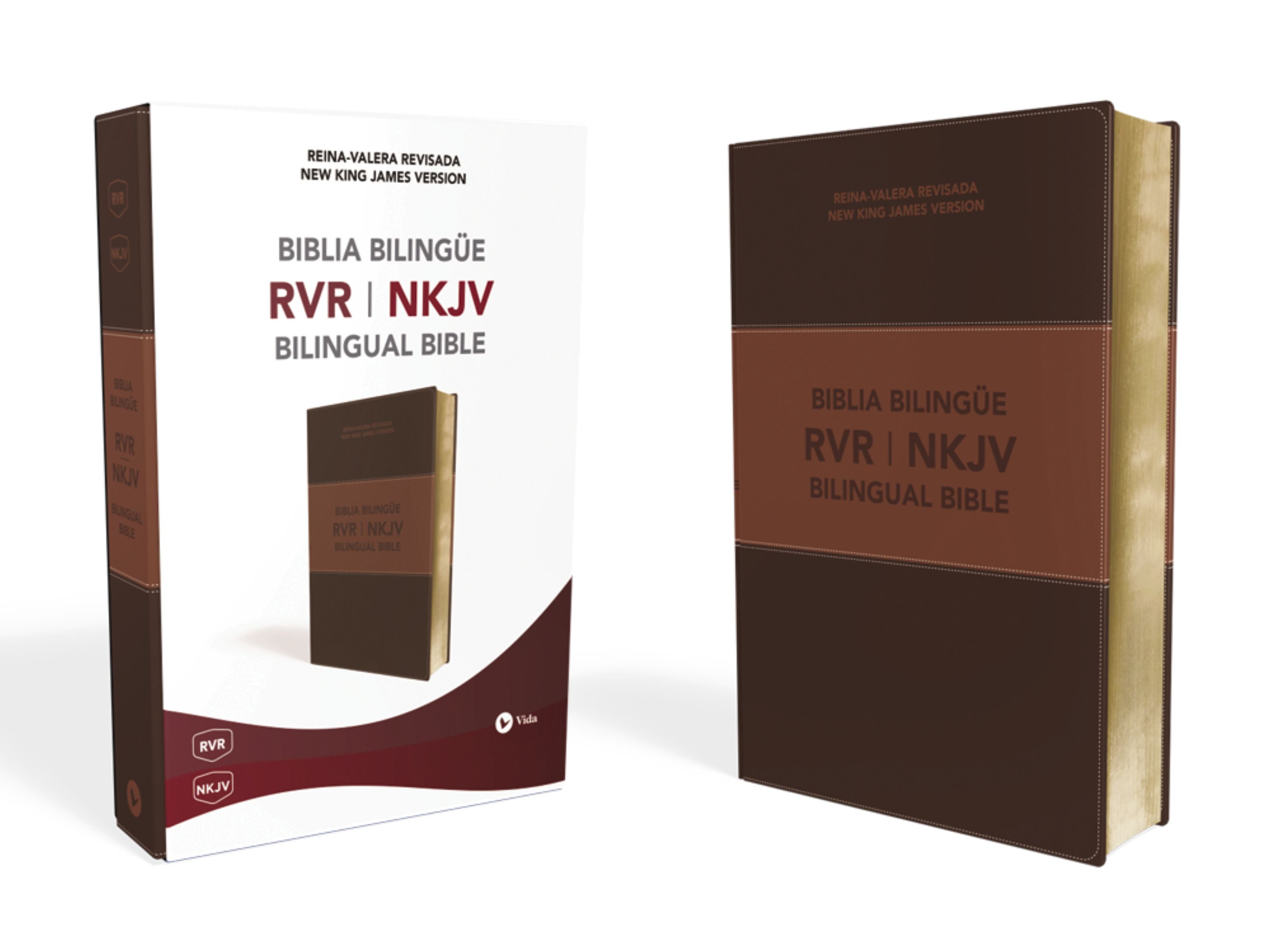 Rvr 1977 /Nkjv Biblia Bilingue Brown