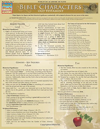 Bible Characters: Old Testament