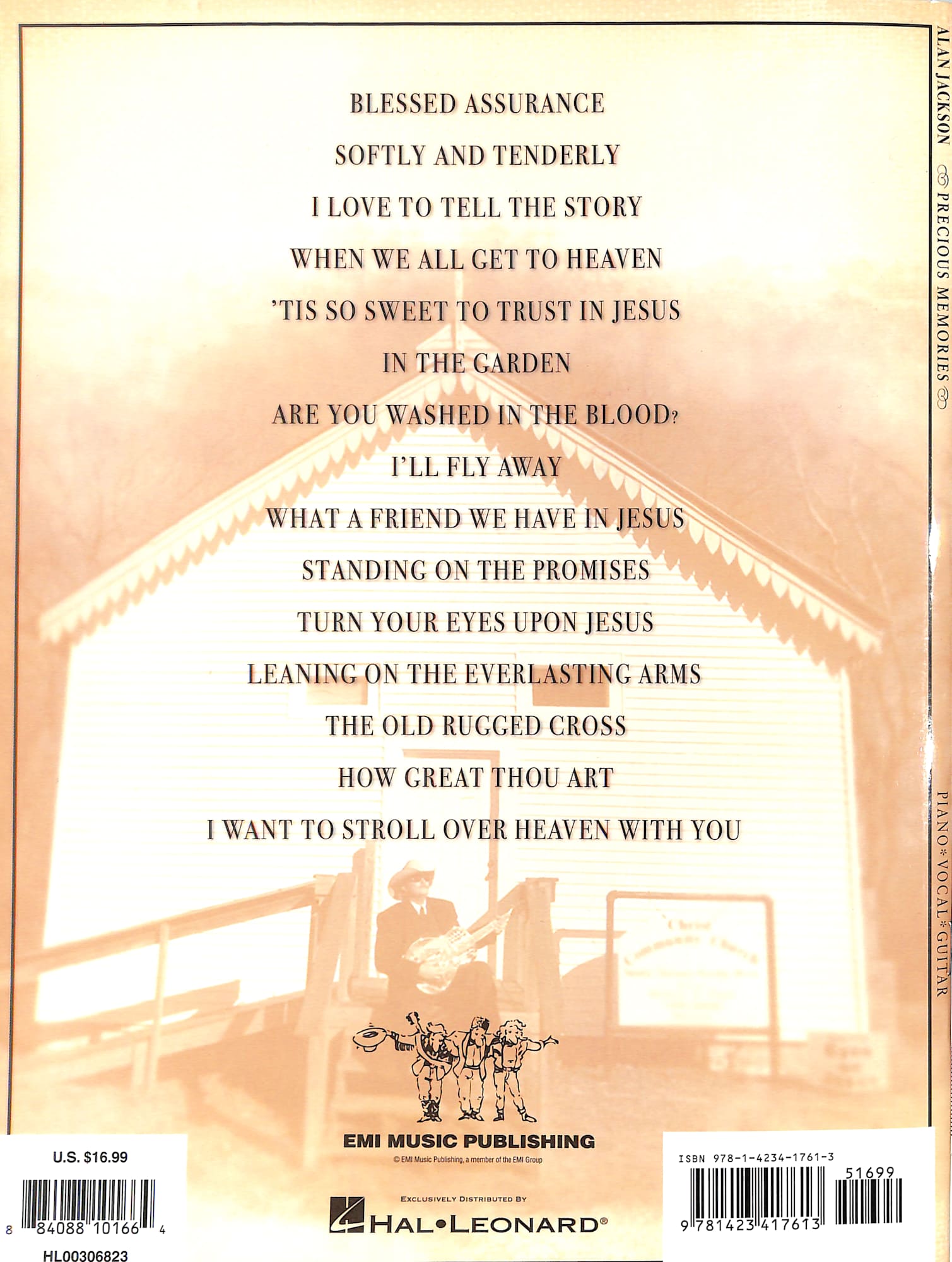 Alan Jackson Precious Memories: Piano, Vocal, Guitar (Music Book)