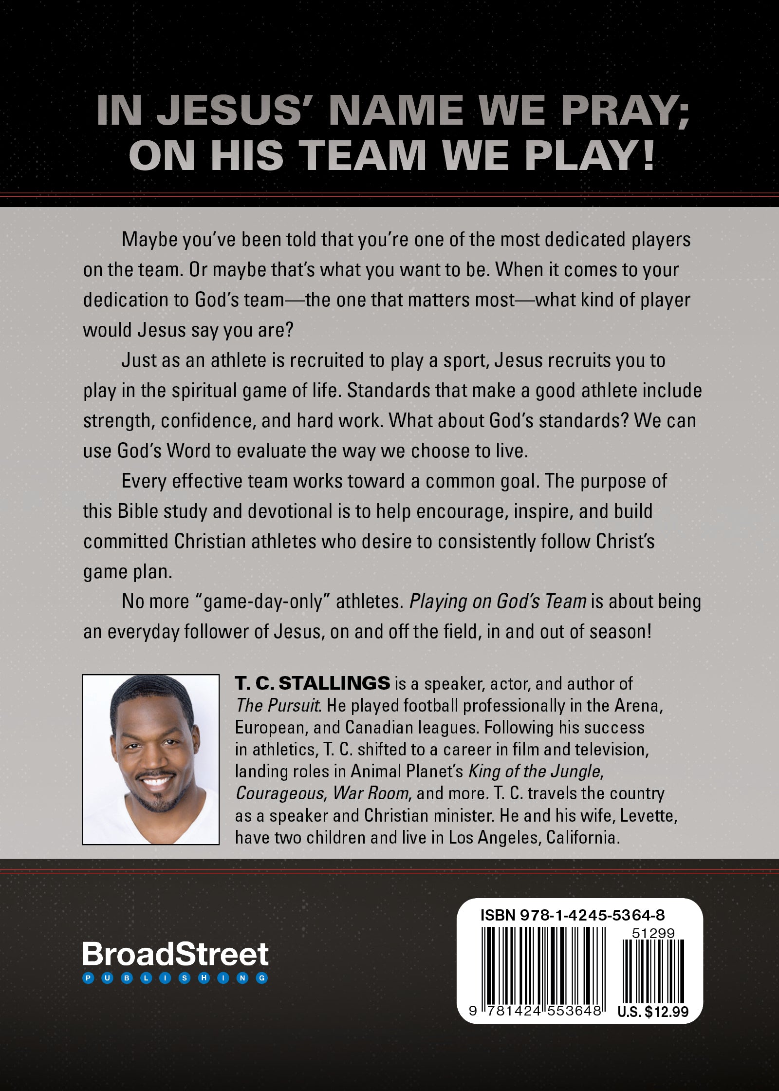 Playing on God's Team: 21-Week Devotional For Building True Christian Athletes
