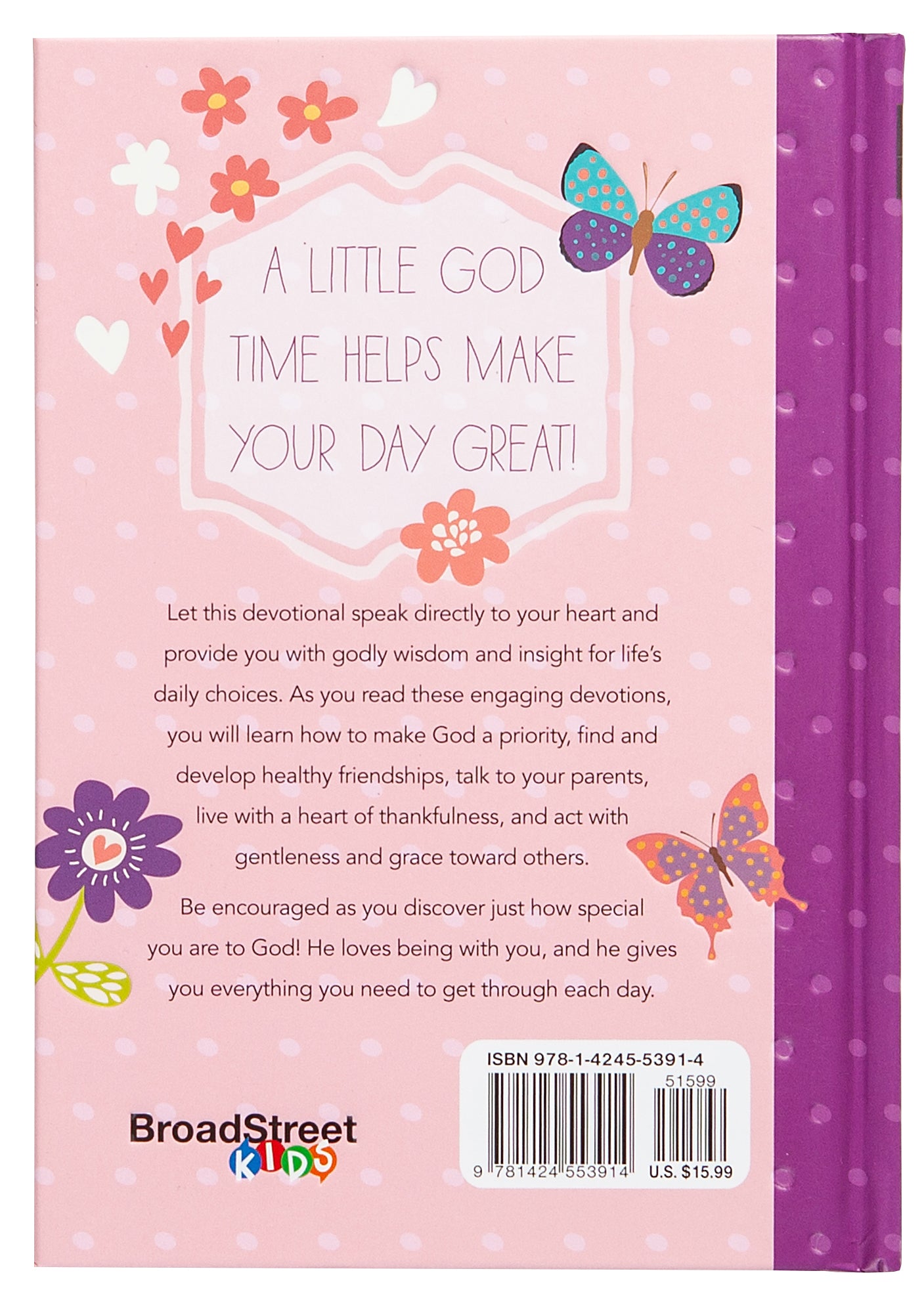 Little God Time For Girls, A: 365 Daily Devotions (365 Daily Devotions Series)