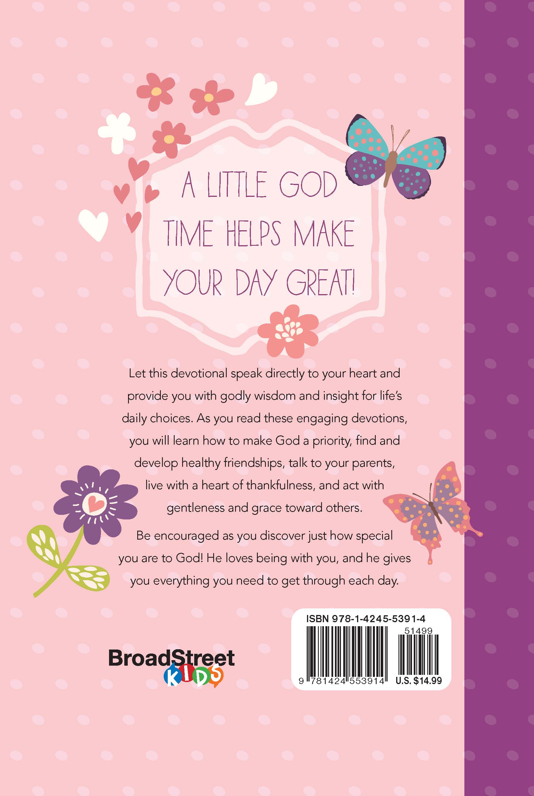 Little God Time For Girls, A: 365 Daily Devotions (365 Daily Devotions Series)
